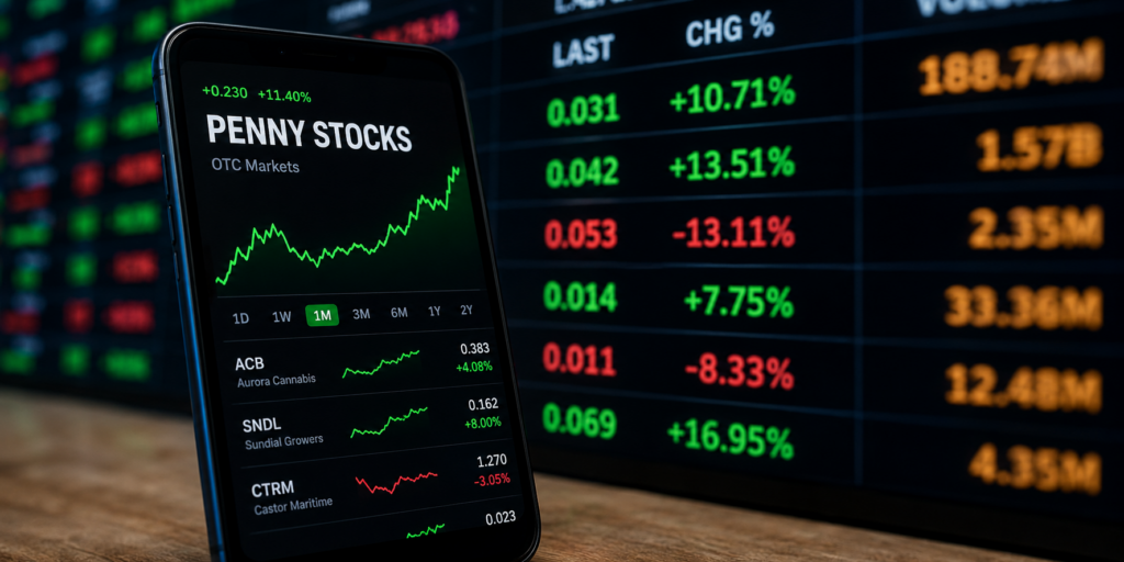 Penny Stocks: betekenis, kenmerken, kansen en risico’s